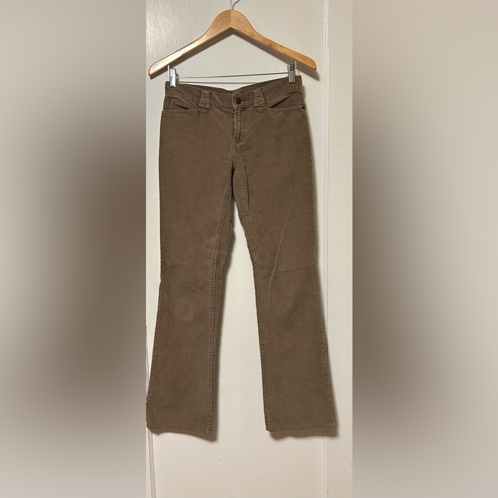 RALPH LAUREN LIGHTBROWN CORDUROY BOOT CUT JEANS. Size 4